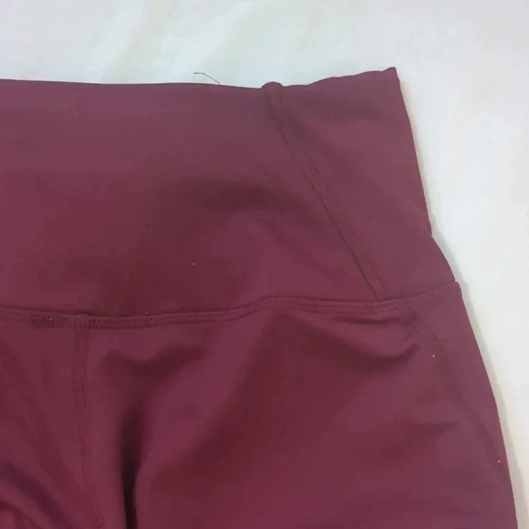 Fabletics Define PowerHold® Mid-Rise Legging, Color Black Cherry Size XXS - Picture 13 of 14